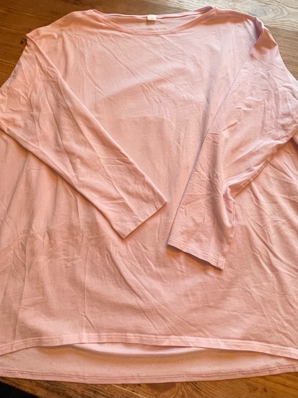Lululemon Pale Pink Long Sleeve Shirt